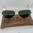 Vtg Ray-ban Aviator Sunglasses Bausch   Lomb Ray Ban 58-14- Read