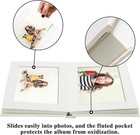 4x6 Photo Album  20 Pics  Linen Cover  Wedding baby travel