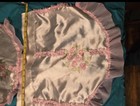2 Disney Princess Trio Valences For A Kid s Room In White  With Pink Ruffles