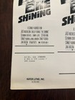 1980 The Shining Original Press Advertising Pages Campaign  4 2 Pages