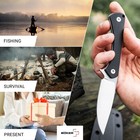 Boker Plus Brasa Fixed Blade Hunting Knife 14c28n G10 Kydex Outdoor Edc 02bp0014