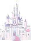 Disney Princess Castle Giant Wall Mural Stickers Room Decor Decals Decoration Rm
