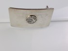 Vintage Mayan Sterling 925 Sold Silver Belt Buckle 3 37 x2 13 w 105 9 Grams