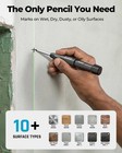 Nicpro 6 Pack Cp3000 Carpenter Pencils With Sharpener  Mechanical Pencil Set