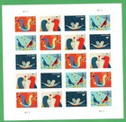Usps Love Birds Sheet Of 20 First Class Letter Stamps