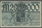 Old 2 Million Mark German Banknote Circulated