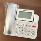 Panasonic Kx-tgf850 S Silver Single Handset Corded Desk Phone W answering System