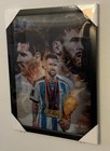 Messi World Cup 3d Picture With Frame 2 In 1 Motion Poster - Size 13 X 17