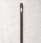 19c Antique Hand Crafted Iron Long Spear End Boho Rustic War Collectible Ir148