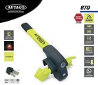 Artago 870 High-end Steering Wheel Lock 2 In 1 With 120db Alarm