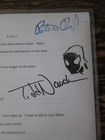 Friendly Neighborhood Spiderman  23 Script Signed Peter David Remarque Nauck