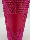 Starbucks 2019 Holiday Pink Studded Tumbler With Straw Euc