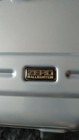 Zero Halliburton Silver Attache Case 41x29x11cm With Shoulder Strap
