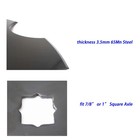 4 Pack 18  Notched Harrow Disc Blades Fit 1  Or 1-1 8  Square Axle 3 5mm Thick