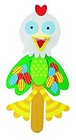 Alex Toys Little Hands Pop Stick Art Craft Kit  Create Cute Animal And Flower