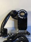 Vintage Automatic Electric Wall Mount Telephone Black Monophone Rotary Dial