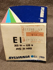 Sylvania Elh Projector Lamp Bulb 120v 300w Gte Tungstun Halogen Vintage Nos