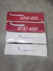 Herpa Wings Cathay Pacific A340-600  B747-400f  B777-300  A340-300 Lot