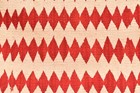 Antique Navajo Rug Textile Native American Indian 40x19 Sawtooth Eye Dazzler Vtg