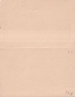 Sa45e Serbia 1870 s Prince Milan Iv  10 Pa Unused Double Postal Stationery 