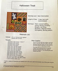 Halloween Treat Needlepoint Stitch Instruction Pattern Ang 2011 For 18 Mono
