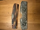 Vintage Silver Plated Ornate Embossed Collectible Comb Tortoiseshell Euc Denmark