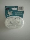 New Philips Avent Ultra Soft Pacifiers 0-6 Months Sterilizing Case Blue Clear
