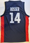 Cj Rosser Autographed signed Team Usa Navy Jersey  14 Auto Exact Proof 