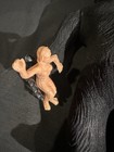 Vintage Monster Toy King Kong Mexico Blowmold Flocked Vintage Blowmold Toy