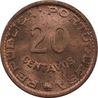 Angola - 20 Centavos - 1962 - Aunc