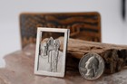 American Gothic Silver Bar   Custom 999 Silver Bullion   Hand Pour   Grant Wood