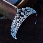 5 5cm Tall Cz Crystal Wedding Bridal Queen Princess Prom Tiara Crown For Women