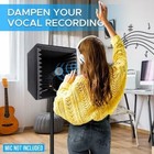 Pyle 2pcs Sound Recording Booth Box Studio Soundproofing Foam Shield Psib27x2