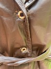 Vintage Montgomery Ward The Tannery Womens Brown Leather Jacket W  Belt Size 15 