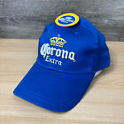 Corona Hat Cap Strap Back Blue Beer One Size Adjustable Nwt