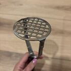 Cutco 1160  Potato Masher Food Press Stainless Steel Classic Brown Handle Usa