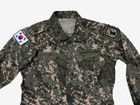Genuine Rok South Korean Army  granite B  Military Jacket Surplus Bdu 2 Pockets