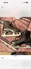 Vintage Ccm Pirouette Figure Ice Skates Black Size M Lace-up Soft Flex Beginner