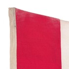 Vintage Cotton Nautical Signal Flag Maritime Boat Ship Art Old Cloth Answer Code