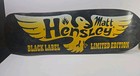 Matt Hensley Black Label Skateboards  Limited Edition Skateboard Deck