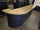 Front Desk reception checkout Counter - Custom Made - Wired For Electric Outlets