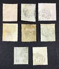 Momen  Mauritius Sg  46-53 1860-3 No Wmk   760 Lot  68148 