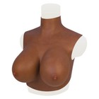 C-g Cup Realistic Breast Forms Silicone Fake Boobs For Black Cd Drag Queen