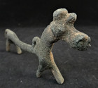 Ancient Near Eastern Luristan Bronze Horse Amulet  1200   800 Bce