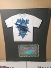 Rare  Maui And Sons Shark T-shirt Original Concept Art Signed By Janet Tolson