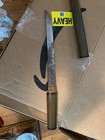 Antique Japanese Style Aikuchi Tanto Short Sword   Knife     Lacquered Floral Saya