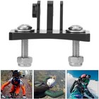 Skydiving Helmet Fixed Base Holder Adapter Mounts Compatible With Black 