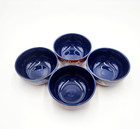 Williams Sonoma Lunar Ny Rice Bowls 5  Set Of 4 Mixed Design New