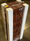 Leslie Dame Cd-228w Library Design Multi Media Storage Cabinet Walnut New 
