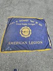Antique Earl Stewart Grand Rapids Mi Michigan American Legion Banner Flag 67   54